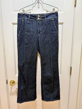 J.Crew Re-Imagined by J.Crew Wide Leg Denim Jeans Waist 27